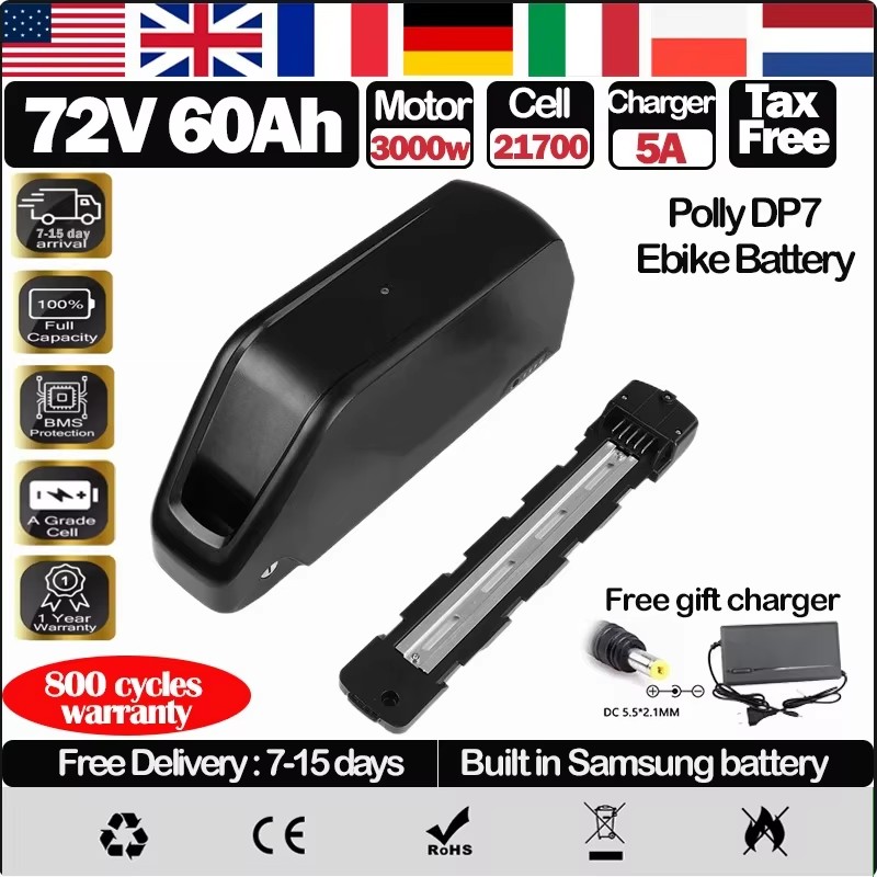 21700 72v60ah EBike Battery Do - 72V 50Ah 21700 Lithium Battery ulasan dan harga